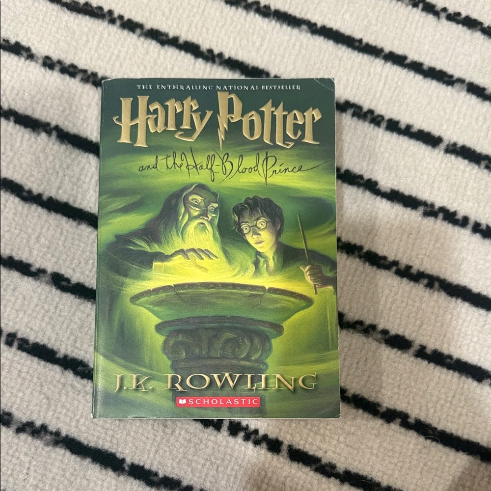 Scholastic Harry Potter and the Half-Blood Prince Green Cover